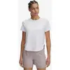 Image de T-shirt Under Armour Launch Elite manche courte blanc pur femme - XL