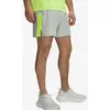 Image de Short Under Armour Launch Elite 5" gris vert fluorescent - S