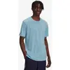 Image de T-shirt Under Armour Launch Camo à manches courtes bleu clair - S