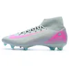Image de Chaussures de Foot Turquoise Homme Nike Zoom Superfly 10acad FG/MG