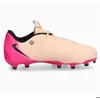 Image de Chaussures de Football Enfant NIKE JR. PHANTOM GX 2 ACADEMY Orange Taille 38 EU - Performance et Confort sur Gazon