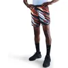 Image de Nike Dri-FIT Stride 7" Shorts de Course avec Doublure, XXL, Noir/Rouge   Idéal pour l'entraînement et la performance.