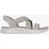 Image de Sandales Skechers Go Walk Flex Glimmer Up Slip-Ins gris rose femme - 40