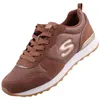 Image de Baskets Skechers Femme Marron - SKECHERS - OG 85 Goldn Gurl - Daim et Textile - Lacets - Plat