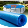 Image de Bâche Solaire Piscine Ronde-VEVOR-457 m-Couverture Solaire Piscine-Bâche à Bulles 03 mm-en Polyéthylène PE