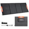Image de Panneau Solaire Portable-VEVOR-150 W-Chargeur Solaire Pliable Monocristallin ETFE-pour Station Alimentation Camping