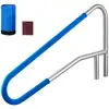 Image de Vevor rampe piscine main courante 137x81 cm 100 kg en acier inox antidérapante