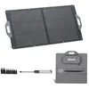 Image de Panneau Solaire Portable-VEVOR-100 W-Chargeur Solaire Pliable Monocristallin pour Stations Alimentatio-Rendement 24 %