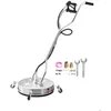 Image de Nettoyeur de surface - VEVOR - QD-XDP01 - 535 mm - Acier inoxydable - Roues