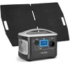 Image de Station Électrique Portable 600 W-VEVOR-Générateur Solaire Portable Panneau Solaire 100 W Batterie Secours LiFePO4 493 Wh