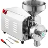 Image de Vevor moulin à grains électrique soja 3000w, broyeur épices commercial 100 kgh, inox.