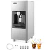 Image de Distributeur de Glaçons-VEVOR-9 kg/min-Bac de Stockage de Glace-Capacité 80 kg-pour Machine à Glaçons Bureau