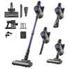Image de Aspirateur Balai sans Fil à Aspiration-VEVOR-Puissante 25 kPa-Rechargeable Anti-enchevêtrement-Autonomie de 35 Minutes