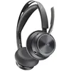 Image de Poly Voyager Focus 2 Casque USB C certifié Microsoft Teams + adaptateur USB-C/A - Certification Microsoft Teams - Assistant Google