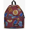 Image de Sac à dos Eastpak Padded Pak'R 24L rouge foncé orange bleu