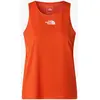Image de Débardeur The North Face Lightbright rouge orange lave femme - L