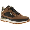 Image de Timberland - Sneakers Timberland Field Trekker En Cuir Marron Et à Lacets - Marron 43