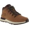 Image de Timberland - Bottines Timberland Sprint Trekker En Cuir Marron Et à Lacets - Marron 46