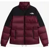 Image de Veste The North Face Diablo Down 2.0 rouge bordeaux noir femme - S