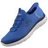 Image de Skechers Mocassins pour Homme 232457-BLBK Bleu