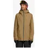 Image de Veste à capuche Volcom TESTER 3L GORE-TEX marron clair - S
