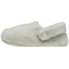 Image de Chausson Plate à Enfiler Crocs Classic Cozzzy Slipper - Ecru