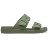 Image de Sandales Crocs Brooklyn Buckle Low Vert Femme
