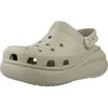 Image de Chaussure Crocs Modèle Classic Crush Clog - Coleur Brun Clair