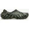 Image de Crocs Echo Marbled Clog vert foncé - 36-37