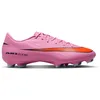 Image de Crampons - Nike Zoom Mercurial Vapor 16 Academy FG/MG - Rose - Tige NikeSkin légère - Semelle FG/MG