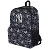 Image de Sac à dos - New Era - Noir - Imprimé New York Yankees - Double zip - Poche pour tablette - Poche avant zippée