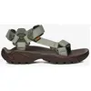 Image de Sandales Teva Terra Fi 5 Universal vert clair marron femme - 36
