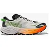 Image de Chaussures HOKA Speedgoat 7 blanc noir vert orange - 46(2/3)