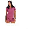 Image de Maillot femme - UNDER ARMOUR - Launch - Rose - Respirant - Anti-odeurs