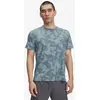 Image de T-shirt Under Armour Launch Elite imprimé manches courtes bleu aqua - S