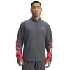 Image de Veste de survêtement Under Armour Velociti Storm - castlerock/racer red/reflective