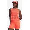 Image de Débardeur Under Armour Velociti orange saumon femme - L