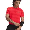Image de T-shirt running homme léger respirant Under Armour rouge