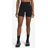 Image de Short Under Armour Velociti 6 Fitted noir intense femme - XL
