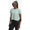 Image de T-shirt Under Armour Velociti manches courtes bleu pastel femme - XL