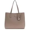 Image de GUESS Sac à épaule taupe pour femme - Meridian II Girlfriend Tote Dark Taupe 329831