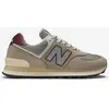 Image de Baskets New Balance 574 marron beige rouge - 44