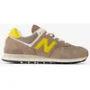 Image de Chaussures New Balance 574 marron jaune - 41.5