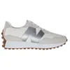 Image de Baskets femme New Balance 327 coloris beige blanc et gris W327240