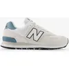 Image de Baskets New Balance 574 blanc crème bleu clair - 43