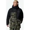 Image de Veste à capuche Columbia Coreshot imprimée vert militaire noir - M