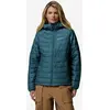 Image de Veste à capuche Columbia Powder Lite II bleu sarcelle femme - S