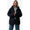 Image de Veste à capuche Columbia Amaze Puff Mid noire femme - XL