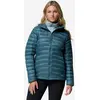 Image de Veste à capuche Columbia Corelite Down bleu sarcelle femme - M