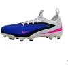 Image de Garçons Nike Chaussure de football JR Phantom Low Textile Lacets Plat - racer blue/pink/white 446